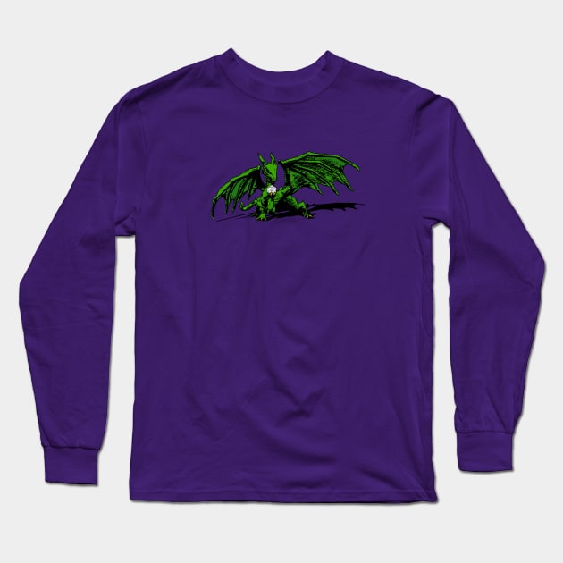 Dragon Dice Roller Long Sleeve T-Shirt by LordNeckbeard